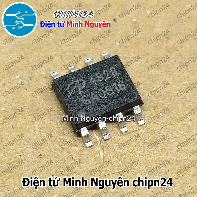 [2 con] (SOP) Mosfet Dán AO4828 SOP-8 Hàng Tốt 4.5A 60V 2 Kênh N (SMD)