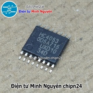 [2 con] (SOP) IC Dán HC4053 TSSOP-16 Hàng Tốt (SMD) (74HC4053PW 74HC4053)