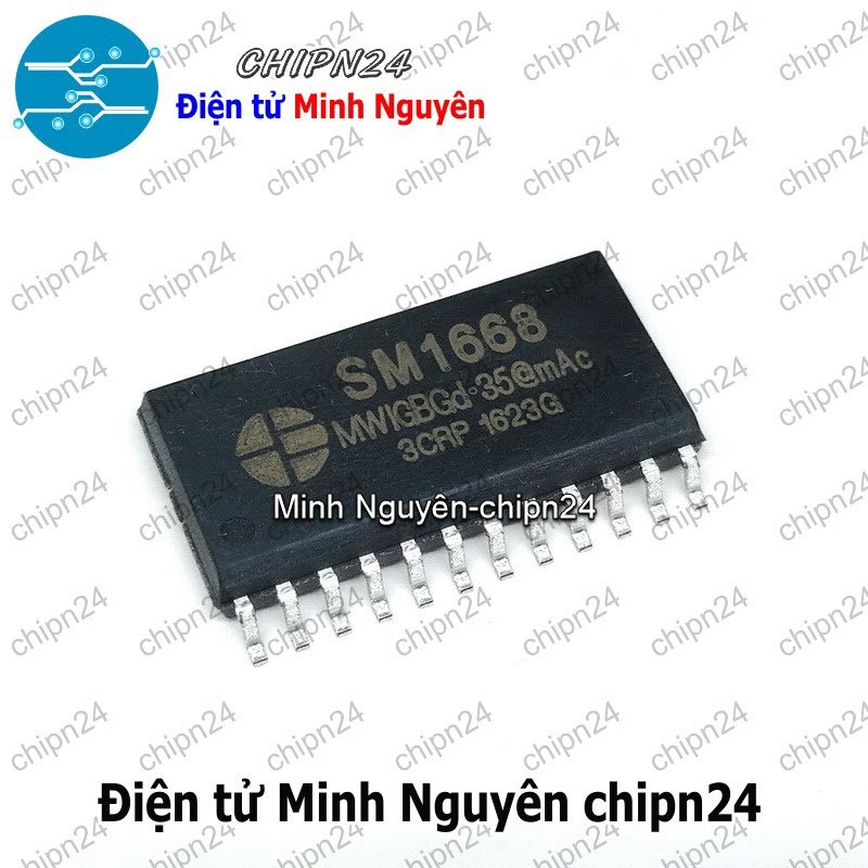 [2 con] (SOP) IC Dán SM1668 SOP-24 Hàng Tốt (SMD) (SM 1668)