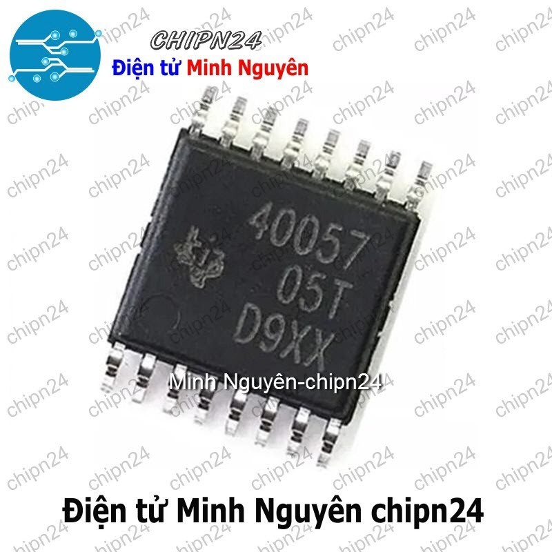 [1 con] (SOP) IC Dán TPS40057 HTSSOP-16 Hàng Tốt (SMD) (IC Nguồn giảm áp)