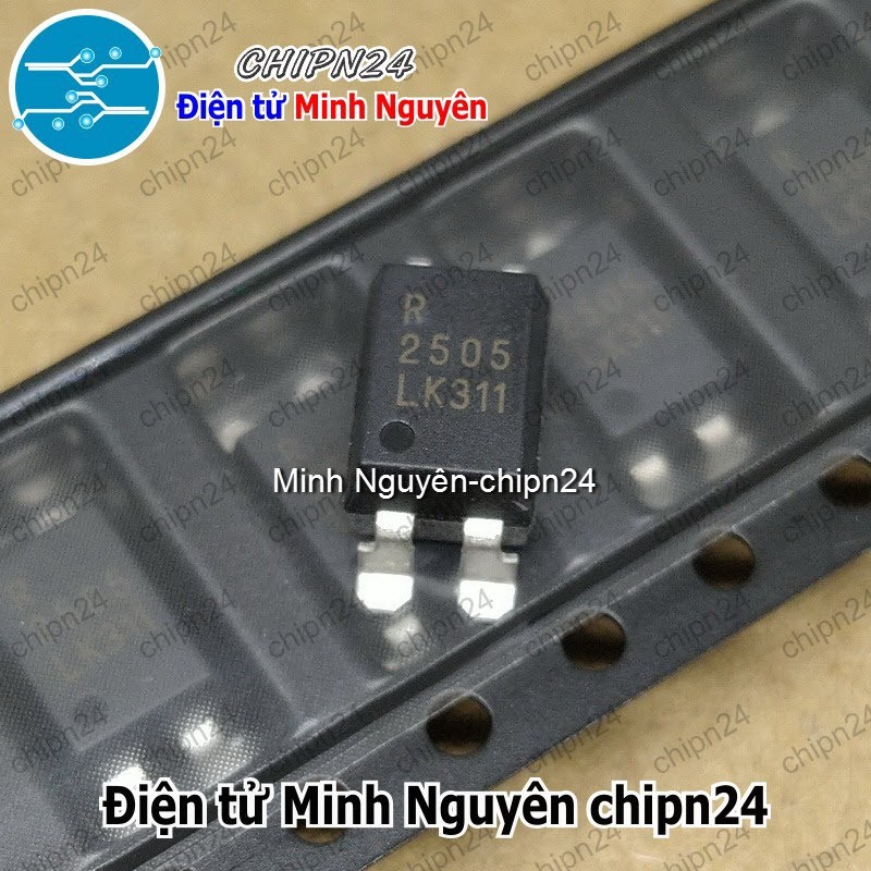 [2 con] (SOP) Opto Dán PS2505 SOP-4 Đen Hàng Tốt (NEC2505)