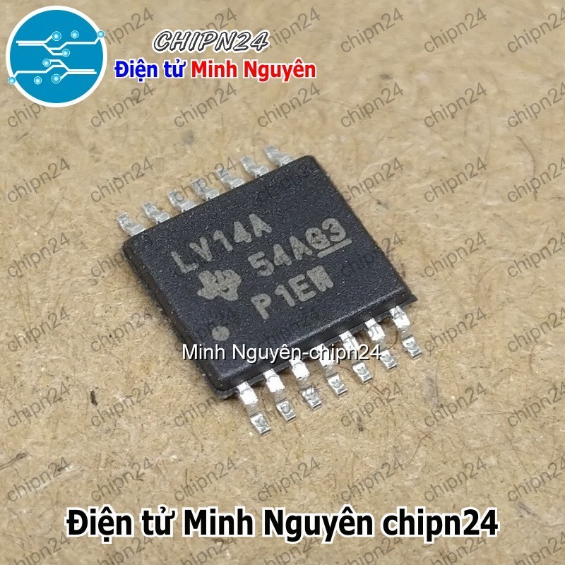 [1 con] (SOP) IC Dán LV14A TSSOP-14 Hàng Tốt (SMD) (SN74LV14APWR 74LV14A)