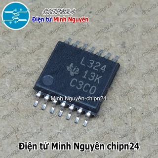 [2 con] (SOP) IC Dán L324 TSSOP-14 Hàng Tốt (SMD) (LM324PWR LM324PW LM324)