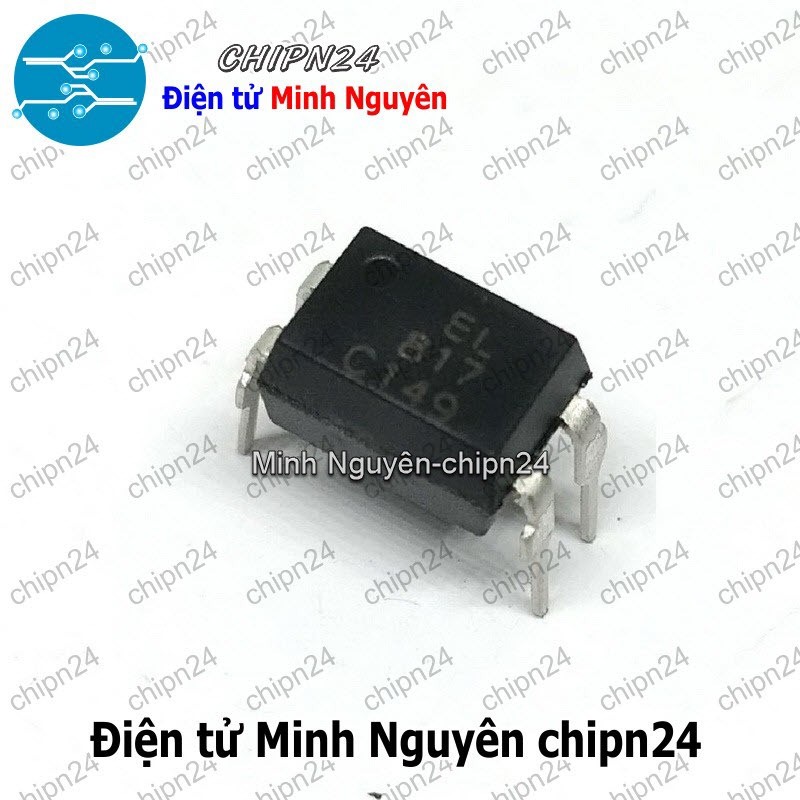 [5 con] (DT) Opto EL817 DIP-4 Hàng Tốt (dùng thay thế cho PC817 PC817) (EL 817)