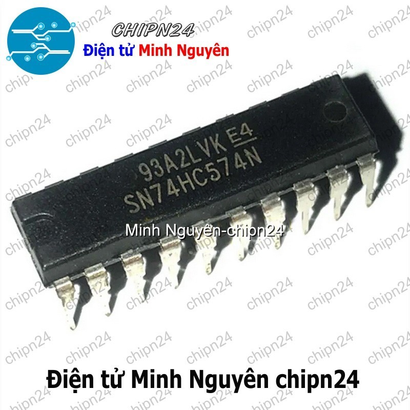[1 con] (DIP) IC 74574 74HC574 DIP-20 (SN74HC574N)