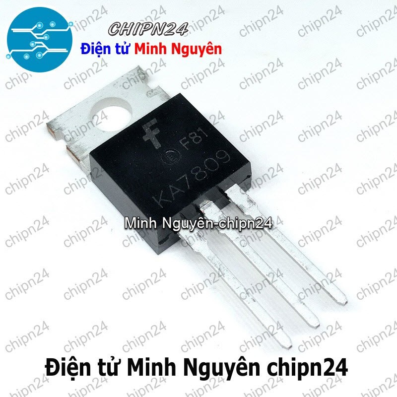 [2 con] (DIP) IC KA7809 TO-220 (IC nguồn 9V)