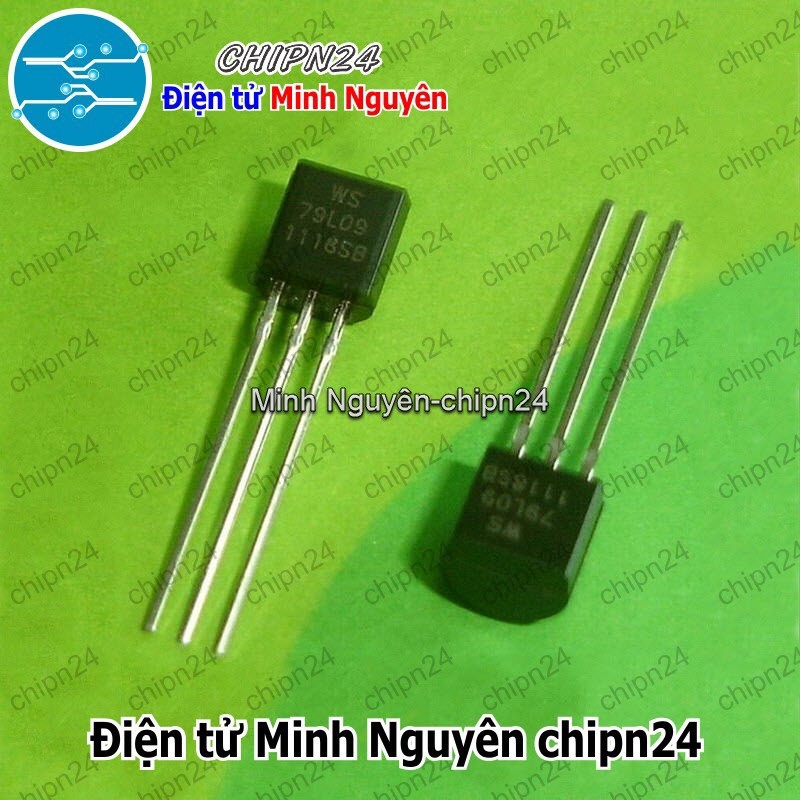 [4 con] (DIP) IC 79L09 TO-92 (Chân Cắm) (7909 -9V 100mA)