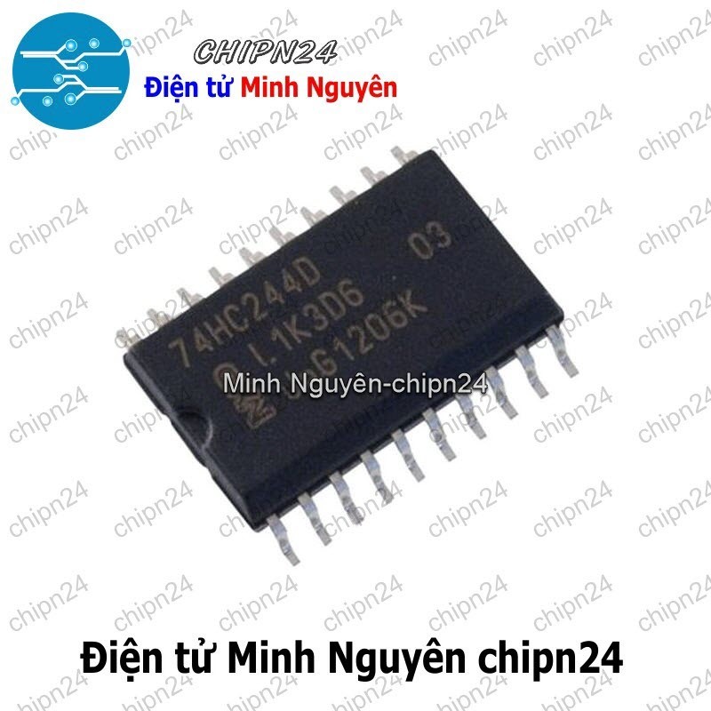 [1 con] (SOP) IC Dán 74244 74HC244 SOP-20 (SMD) (74HC244D)