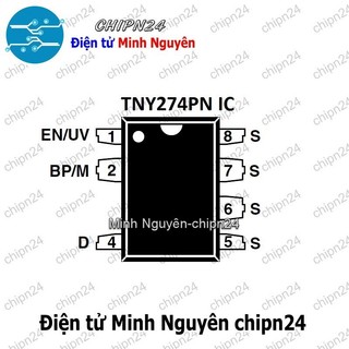 [1 con] (DIP) IC TNY274PN DIP-8 (TNY274) (IC Nguồn AC-DC Converter)