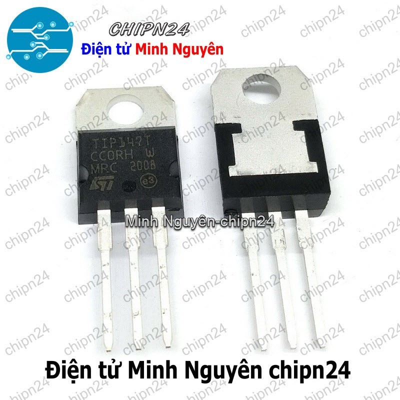 [3 con] (KT1) Transistor TIP147 TO-220 PNP 10A 100V (TIP147T TIP 147)