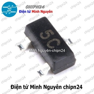 [25 con] (G9.1) Transistor Dán BC807-40 (5C) SOT-23 PNP 500mA 45V (SMD)
