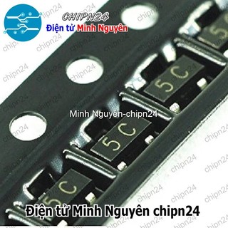 [25 con] (G9.1) Transistor Dán BC807-40 (5C) SOT-23 PNP 500mA 45V (SMD)