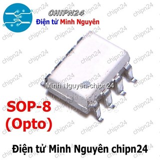 [1 con] (SOP) Opto Dán TLP352 SOP-8 Trắng (SMD) (P352 352) (IC cách ly quang Opto)