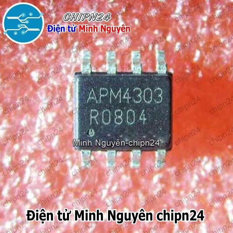 [1 con] (SOP) IC Dán APM4303 SOP-8 Hàng Tốt (SMD) (Chip quản lý nguồn LCD)