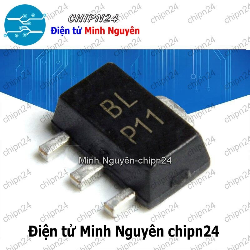 [25 con] (G2) Transistor Dán BCX56-16 (BL P11) SOT-89 NPN 1A 80V (SMD)