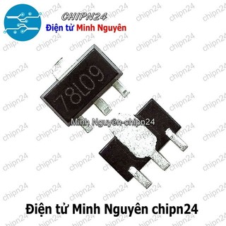 [4 con] (SOP) IC Dán 78L09 SOT-89 (SMD) (7809)