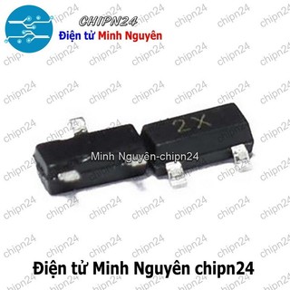 [25 con] (G3.1) Transistor Dán 2N4401 (2X) SOT-23 NPN 0.6A 40V(SMD) (MMBT4401)