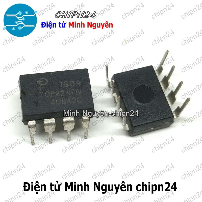 [1 con] (DIP) IC TOP224PN DIP-8 (TOP224 TOP224P TOP 224)