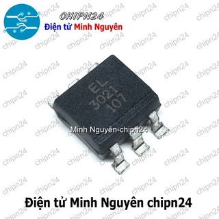 [2 con] (SOP) IC Dán EL3021 SOP-6 Đen Hàng Tốt (SMD) (EL3021S(TA), EL 3021)