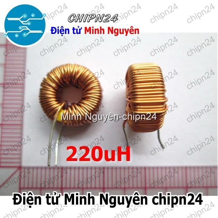 [2 cái] (K197) Cuộn cảm xuyến 3A 220uH DIP