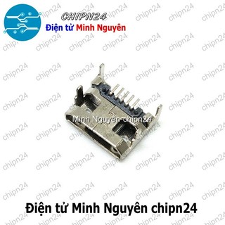 [4 cái] (K148) Đầu Micro USB V3 (Đầu Jack USB Hàn Board)