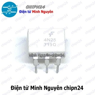 [2 con] (DT) Opto 4N25 DIP-6 Trắng Hàng Tốt (4N25M)