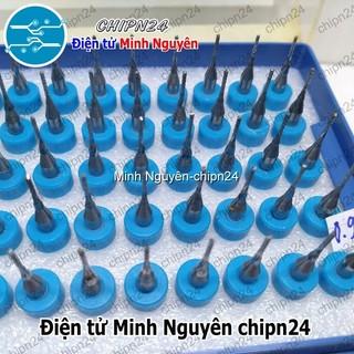 [1 CÂY] Mũi phay mạch in CNC 0.9mm (Mạch điện tử, PCB)