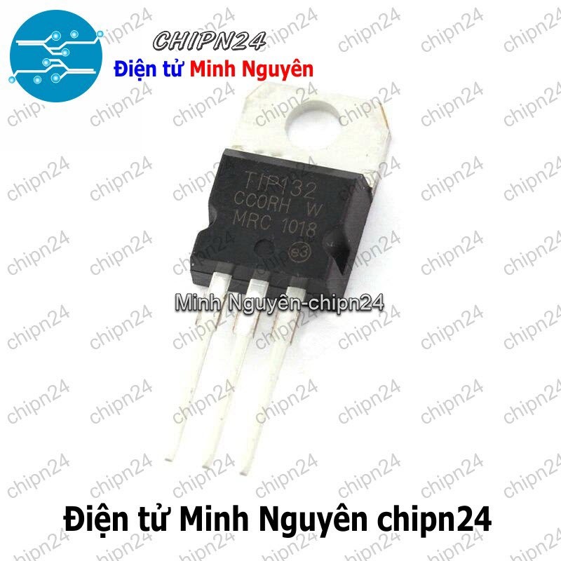 [3 con] (KT1) Transistor TIP132 TO-220 NPN 8A 100V (TIP 132)