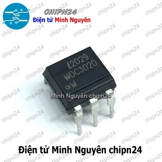 [2 con] (DT) Opto MOC3020 DIP-6 Đen Hàng Tốt (3020)