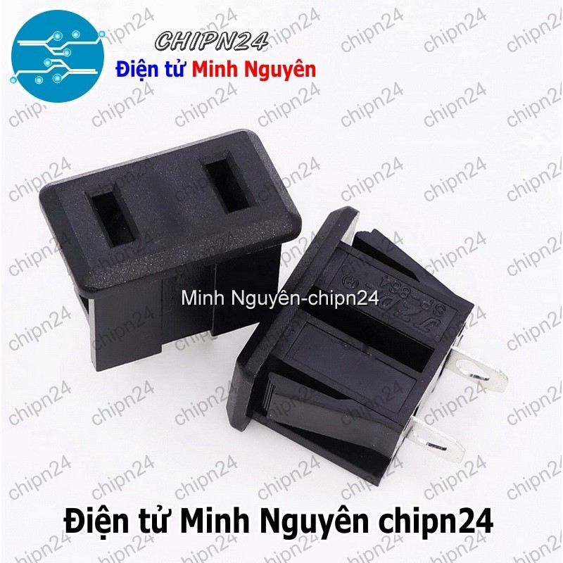 [2 cái] (Q29) Socket AC Power 2 Pin SP-864 10A 250V