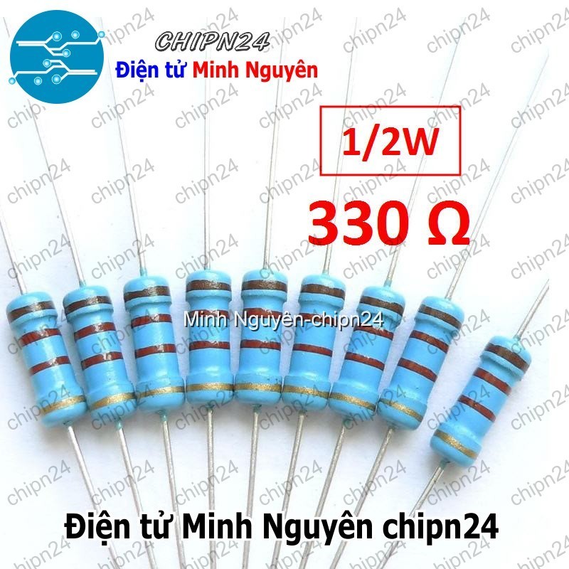 [20 CON] Điện Trở 330R 1/2W