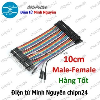 [20 sợi] (P82) Dây Cắm Test Board 10cm Đực-Cái Hàng Tốt