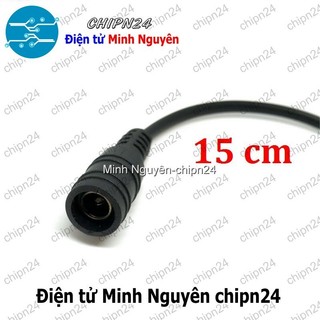 [2 sợi] (I26) Dây nguồn DC chuôi Cái 15cm