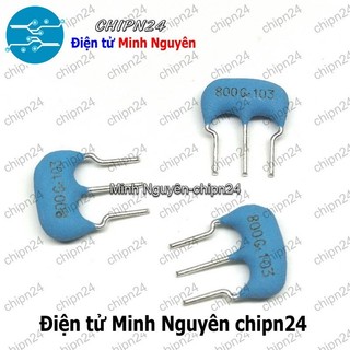 [3 con] (K340) Thạch anh 3 chân 8M (dùng cho máy giặt, điều hòa 8MHz)