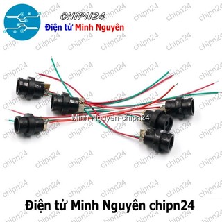[1 cái] (F13.8) Đầu phát Laser Mini 4.5V 6mm (Sáng Đỏ Hội Tụ) (Laze)