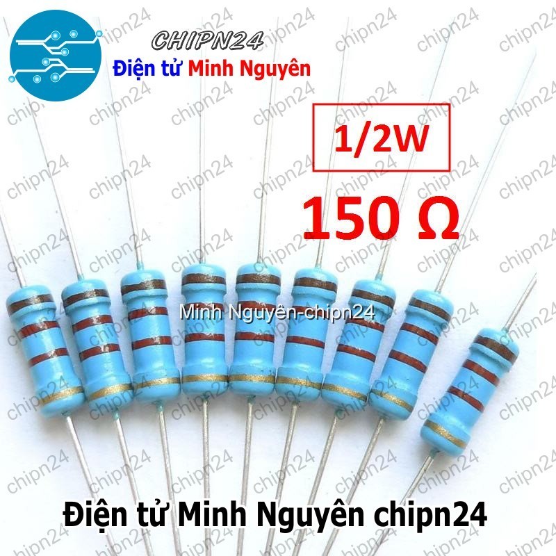 [20 CON] Điện Trở 150R 1/2W