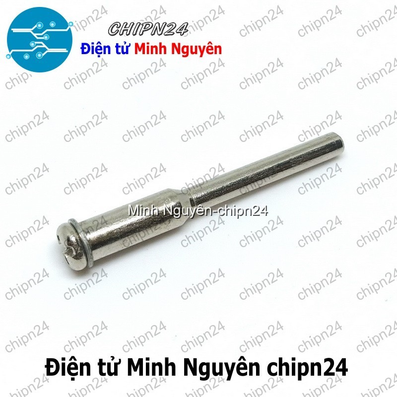 [1 cái] (F10.5) Trục lắp Lưỡi cắt Kim Cương (Trục lắp lưỡi cắt mini 3.5cm)