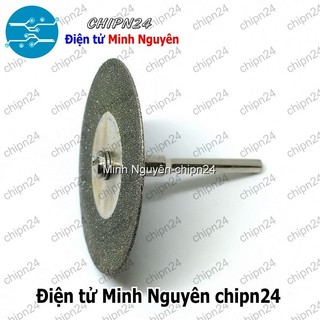 [1 cái] (F10.5) Trục lắp Lưỡi cắt Kim Cương (Trục lắp lưỡi cắt mini 3.5cm)
