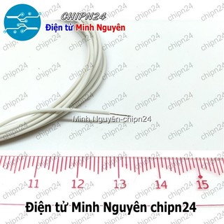 [2 cuộn] Dây điện mềm 0.3MM - Cuộn dây điện nhỏ Lõi Mềm 0.3MM (Cuộn nhỏ 3 mét)