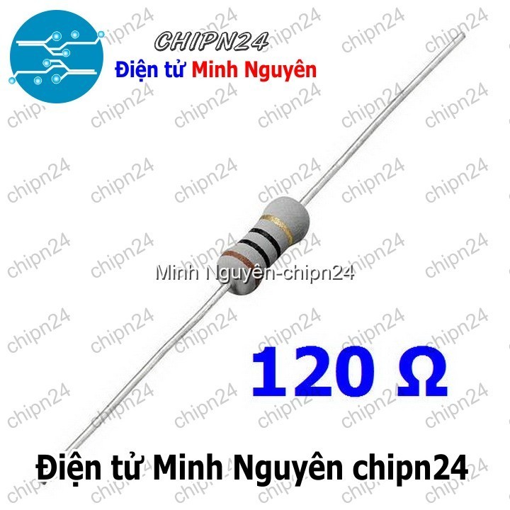 [10 CON] (F151) Điện Trở 120R 1W 5%