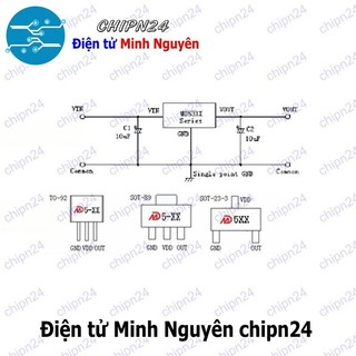 [2 con] (SOP) IC Dán MD5333 SOT-89 Hàng Tốt (SMD) (5-33 MD 5333)