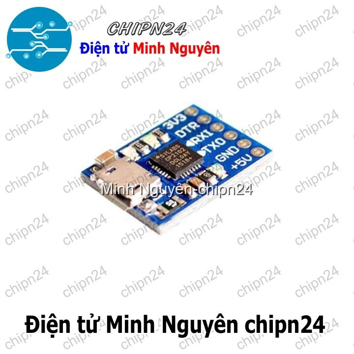 [1 cái] (E110) Mạch nạp Arduino Pro Mini CP2102