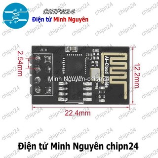 [1 cái] (F28.1) Module WiFi ESP8266 ESP-01 ESP01