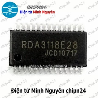 [1 con] (SOP) IC Dán RDA3118 TSSOP-28 Hàng Tốt (SMD) (RDA3118E28 3118)