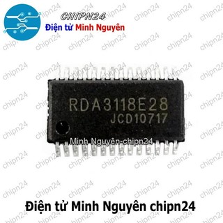 [1 con] (SOP) IC Dán RDA3118 TSSOP-28 Hàng Tốt (SMD) (RDA3118E28 3118)
