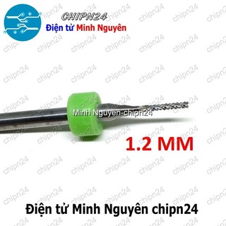 [1 cây] Mũi phay mạch in CNC 1.2mm (Mạch điện tử, PCB)