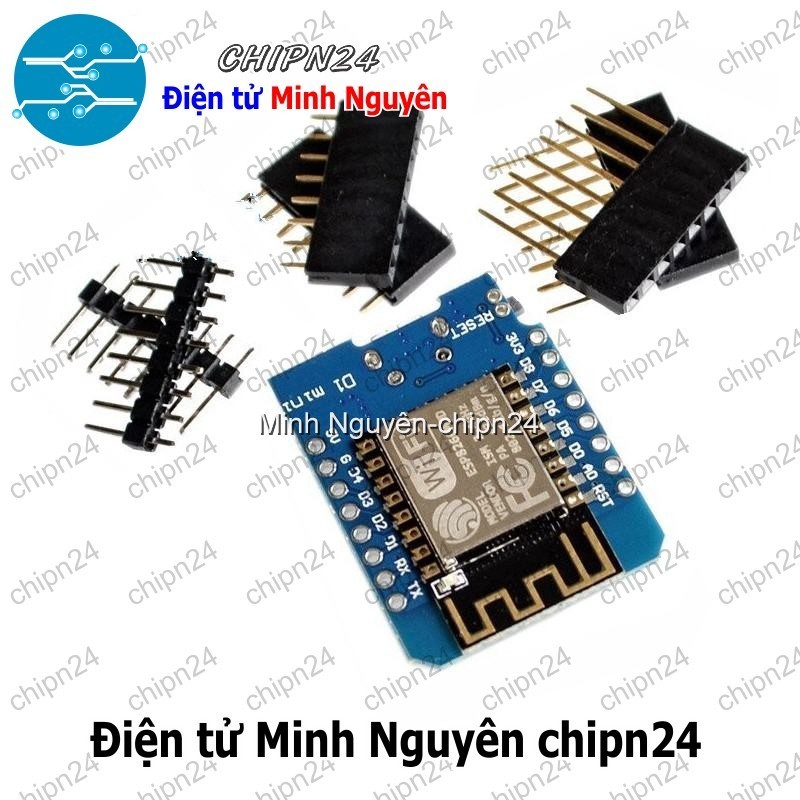 [1 cái] (D87) Module Wifi ESP8266 NodeMCU Lua D1 mini CH340