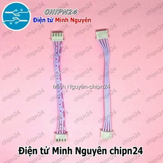 [3 sợi] (P3) Dây bẹ trắng 4P XH2.54mm 2 đầu cắm dài 10cm
