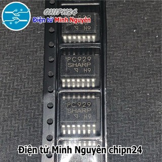 [1 con] (SOP) Opto Dán PC929 SOP-14 Đen Hàng Tốt (SMD) (929)