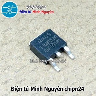 [2 con] (SOP) Mosfet Dán 75N02 TO-252 75A 20V Kênh N (SMD) (P75N02LDG P75N02LD)